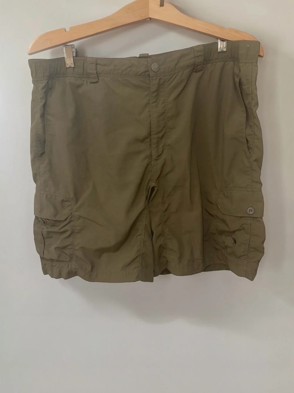 The North Face Green Cargo Shorts 10” - Men's XL